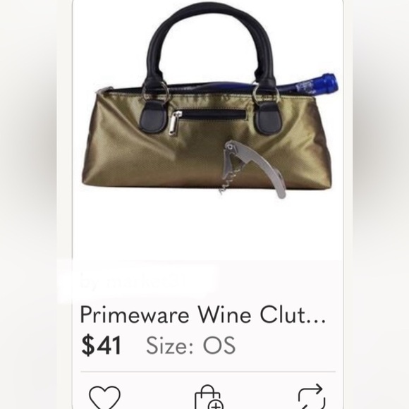 NEW Primewear Insulated Wine Bag / Clutch, Red, New With Tags. Great 4 Christmas - Picture 11 of 16